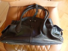 Marc O‘Polo Leder Tasche Handtasche Henkeltasche dunkel braun EDEL