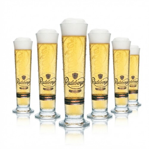 Radeberger bier glas - glas, 0,3l