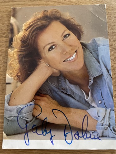 Autogramm gaby dohm original - gaby,