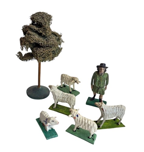 Grulicher hirte mit schafen - grulicher,
