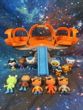 Octonauts Above and Beyond Octopod Spielset Konvolut mit Figuren "lesen"