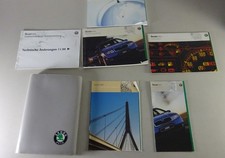 Bordmappe + Betriebsanleitung Skoda Fabia I von 12/1999