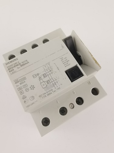 Siemens 5sm3646 siquence - 5sm3646-4, 63a