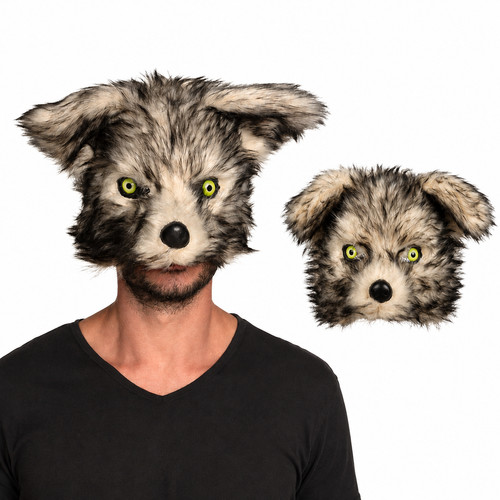 Wolf maske tiermaske wolfmaske - wolf,