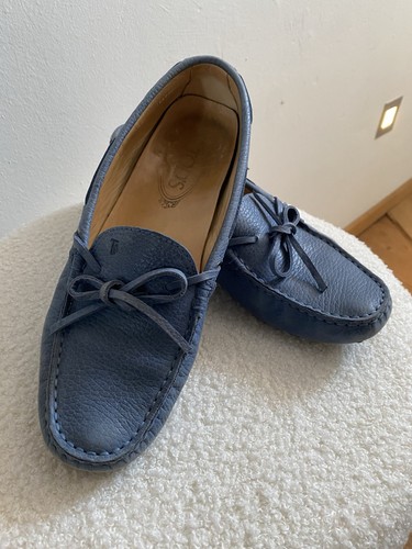 Tod leder loafer gommino - loafer,