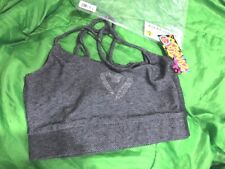 zumba grau schwarz BH Top Gym Training Jegging Style Dance Jazz Gr. XS, XL, XXL