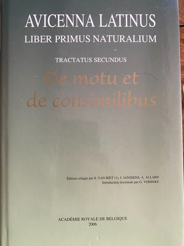 Allard avicenna latinus - a.,