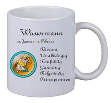 Kaffee Tasse "Sternzeichen