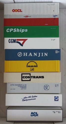 Container sammlung 10 - h0, x