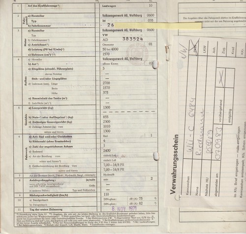 Bulli b 1971 - t, a/b