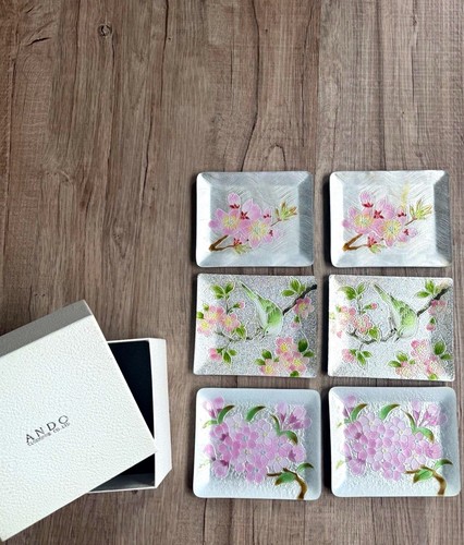 Ando 6er set - 6er, rechteckige
