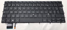 Original Dell Notebook-Tastatur AZERTY (FR) weiß beleuchtet 0K2NCP PK1320C1A17