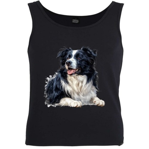 Tank top border collie welpe - tank,
