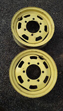 2 x Original Mercedes  411 Unimog Felgen 18 Zoll
