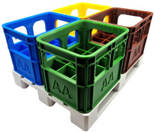 Batterien Box AA / Getränke Kiste Bierkasten Aufbewahrung