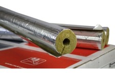 Rockwool RS800 15x20mm Aluminium Rohrisolierung Nr. 32032 (48 Stück bzw Meter)
