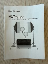 MVPower Fotostudio Lichtanlage