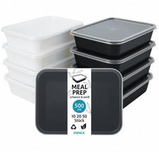 Enpack 1 Fach Meal Prep Boxen