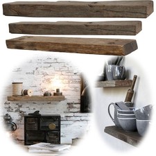 Vintage Holz Wandregal Grimaud