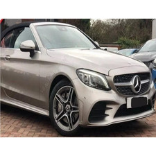 Für Mercedes GLC-Klasse X253 GLC220 Sprinter Kühlergrill Schwarz Emblem Logo Badge