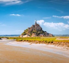 Wandbild: Gezeiteninsel Mont