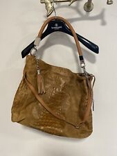 Anna Morellini Handtasche Echtleder Braun 