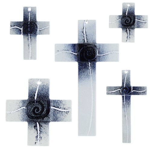 Glaskreuz wandkreuz kreuz aus - glaskreuz,