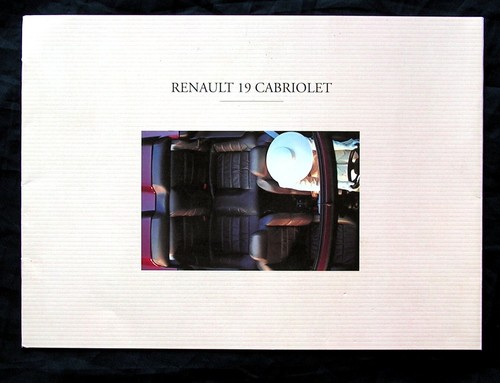 Renault cabrio cabriolet - 19,