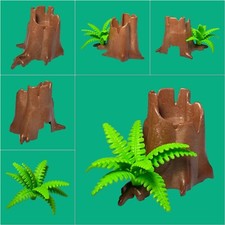 Playmobil 4194 Fliegenpilz Elfe Pilz Zwerg Zubehör Ersatzteil Baumstamm #PM72
