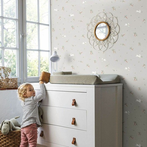 Rasch bambino grau weiß hase - bambino,