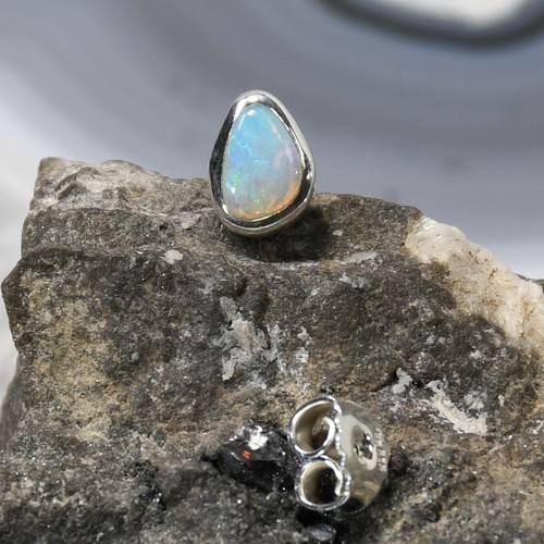 Edelopal ohrring 925er - edelopal,