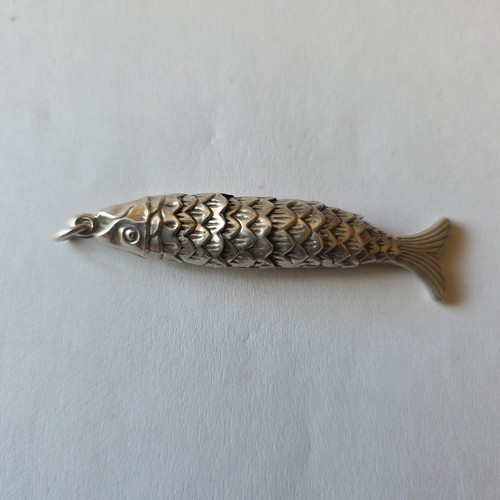 Silber anhänger fisch - anhänger,