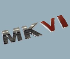 Rear MKVI Trunk Badge emblem