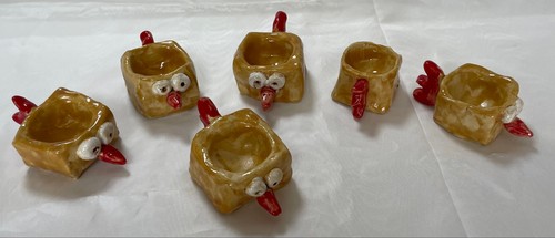 Handgefertigte eierbecher aus - handgefertigte,