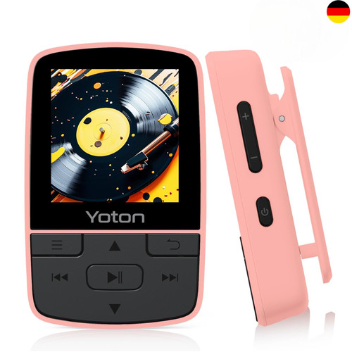 Mp3player bluetooth52 rosa - mp3player,