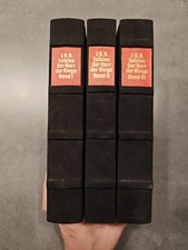 Der Herr der Ringe, Deutsche Erstausgabe 1969/1970, Tolkien, in Samt gebunden