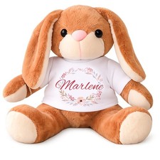 Kuscheltier Hase mit Name