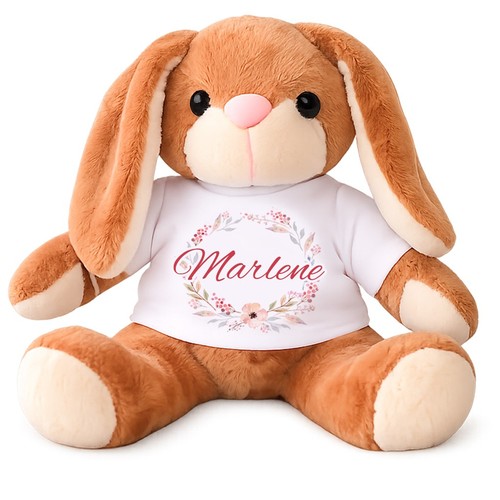 Kuscheltier hase mit name - hase,