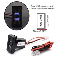 12V Auto Dual USB Ladegerät