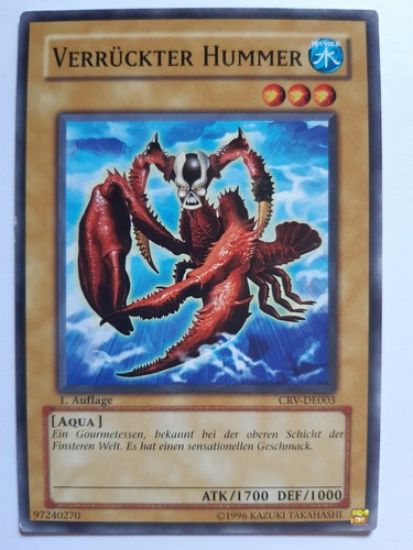 Verrückter hummer - yu-gi-oh!,