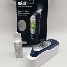 Braun ThermoScan® 7+ connect Ohrthermometer - dunkelblau, Braun Family Care™ App