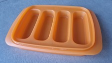 Tupperware Cool'N Snack Müsli-Riegel Fischstäbchen orange Neu