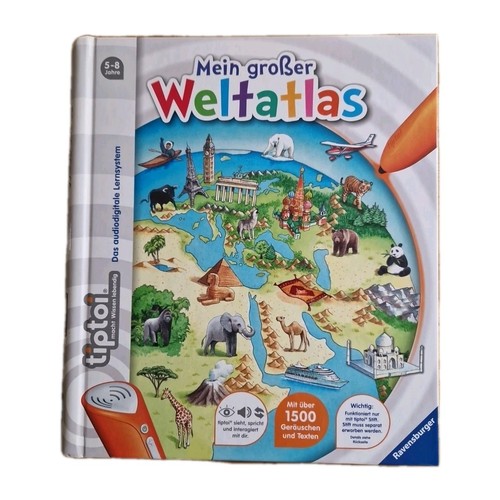 Tiptoi mein großer weltatlas - mein,