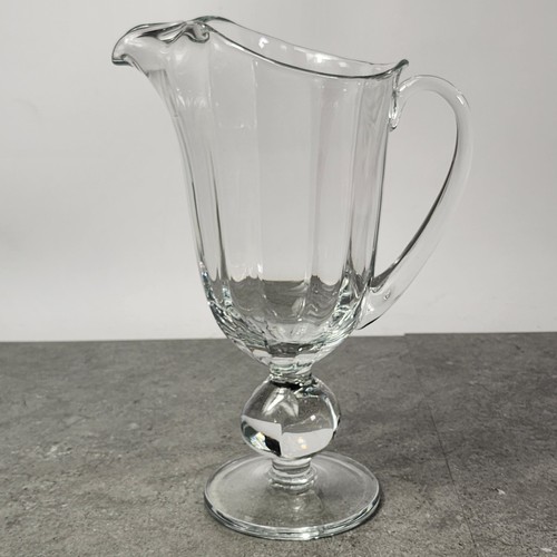 Glas karaffe krug - krug, fuß