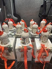 Hutschenreuther Weihnachtsglocken 1986, 1987, 1988, 1989, 1990/91/92/93/94/95/96