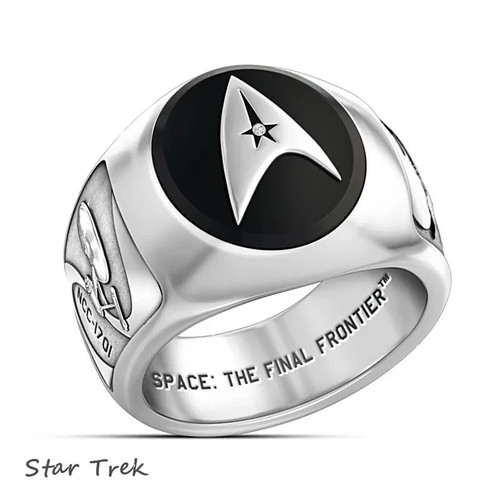 Herrenring star trek - "star, trek"