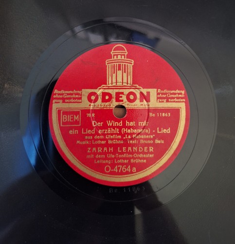 0274 zarah leander der wind - 0274,
