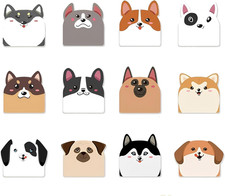 12 Stück kleine Haftnotizen Kinder Tierförmig Kawaii Büro Schulsachen Mitgebsel