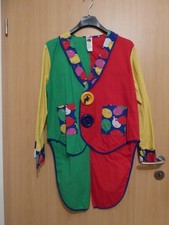 Clown Mantel, Gr. 164, Halloween Karneval Kostüm Fasching Fastnacht