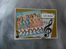 LINE DANCE Karte"***NEU**